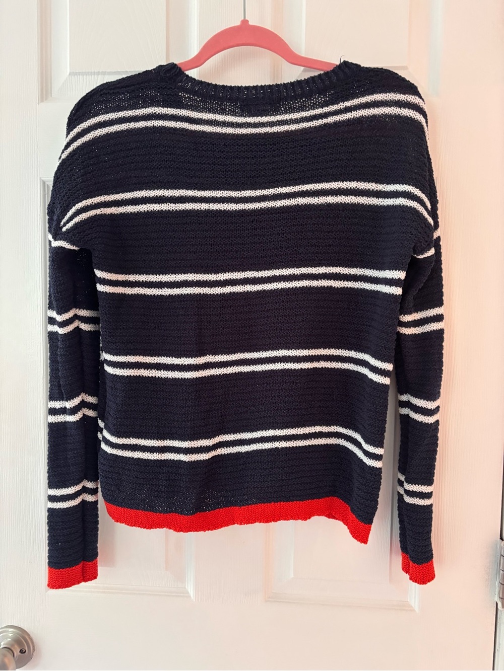 Striped Knit Sweater – Women's Size Medium - Picture 3 of 5